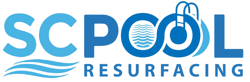 SC Pool Resurfacing logo Charleston South Carolina.