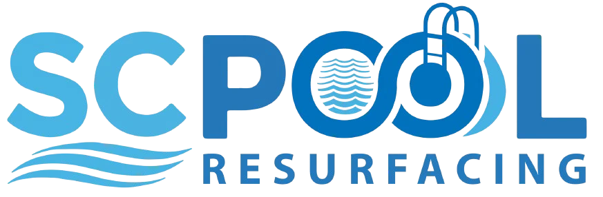 SC Pool Resurfacing logo Charleston South Carolina.